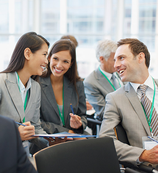Employees Attending a Seminar in Ottawa, ON